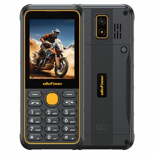 Ulefone Armor Mini 4 128 MB Rugged Feature Phone - 7.1 cm (2.8") TFT LCD QVGA 240 x 320 - 64 MB RAM - 4G - Black - Bar - U
