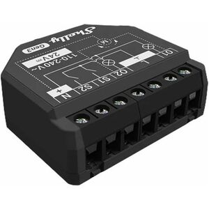 Shelly 2PM Gen3 WiFi + Bluetooth, két áramkörös okosrelé, áramfogyasztás-méréssel, redőnyvezérléssel