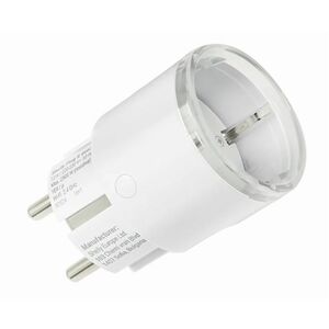 Shelly Plug S (Gen3) Wi-Fi + Bluetooth, Matter kompatibilis, fogyasztásmérős okoskonnektor, fehér