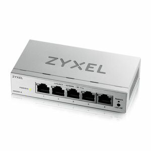 ZYXEL GS1200 GS1200-5v3 5 Ports Manageable Ethernet Switch - Gigabit Ethernet - 10/100/1000Base-T - 2 Layer Supported - 2.
