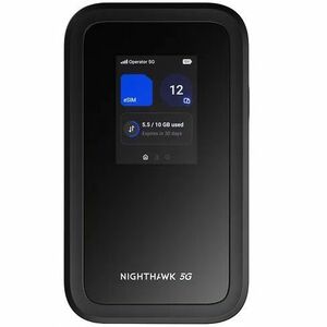 Netgear Nighthawk MH7150 Wi-Fi 7 IEEE 802.11be Mobilfunk Modem/Wireless Router - 5G - 460,80 MB/s Drahtlosgeschwindigkeit 