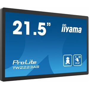 iiyama ProLite TW2223AS-B3P 22 Zoll Klasse LED-Touchscreen-Monitor - 16:9 Format - 18 ms Reaktionszeit - 54,6 cm (21,5 Zol