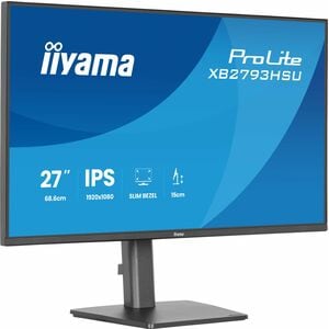 iiyama ProLite XB2793HSU-B1 27 Zoll Klasse Full HD LED-Monitor - 16:9 Format - Mattschwarz - 68,6 cm (27 Zoll) Viewable - 