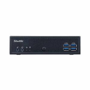 Shuttle XPC DL40N Barebone-System - 2U Desktop - Socket BGA-1528 - 1 x Prozessor-Support - Intel N-Serie N150 Quad-Core - 
