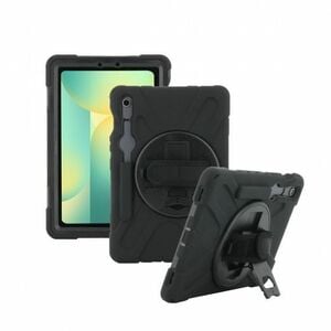 MOBILIS Rugged Carrying Case Samsung Galaxy Tab S10 FE, Galaxy Tab S9, Galaxy Tab S9 FE Tablet - Black - Shock Absorbing E