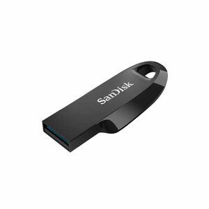 SanDisk Ultra Curve SDCZ550-064G-I35 64 GB USB 3.2 (Gen 1), USB 3.0, USB 2.0 Flash Drive - Black - 100 MB/s Read Speed - 5