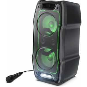 Sharp XParty Sing PS-931 Tragbar Bluetooth Lautsprechersystem - 180 W RMS - Schwarz - Tabletop - Aufladbarer Akku - USB