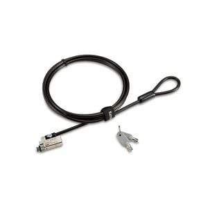 Esselte Slim NanoSaver 2.0 Cable Lock For Notebook - 1.80 m Cable - Master Keyed Lock - Carbon Steel - For Notebook
