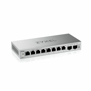ZYXEL GS1200 GS1200-10v3 8 Ports Manageable Ethernet Switch - Gigabit Ethernet - 10/100/1000Base-T, 1000Base-X - 2 Layer S