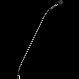 Shure MX415LPDF/S 有线 驻极体电容器 麦克风 - 50 Hz 到 17 kHz - 超心形 - 防震座, 台式机 - XLR