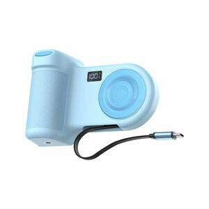 Stage PowerGrip Magnetic Charging Camera Grip with Power Bank - Ice Blue