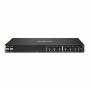 Aruba CX 6000 24 Ports Manageable Ethernet Switch - Gigabit Ethernet - 10/100/1000Base-T, 1000Base-X - 2 Layer Supported -