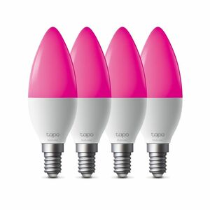 Tapo L430C LED-Glühlampe - 40 W - 40 W Glühbirnenähnliche Wattleistung - 240 V AC, 220 V AC - 470 lm - B38 Größe - Mehrfär