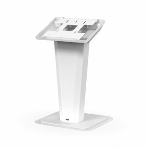 SMS Icon Floor Mount for Display, Navigator - White - 139.7 cm to 165.1 cm (65") Screen Support - 50 kg Load Capacity - 40
