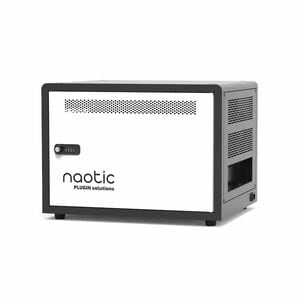 Naotic Charging Cabinet - 10 Devices Supported - 41.7 cm Height x 49.5 cm Width x 34.8 cm Depth - For Tablet, Smartphone, 