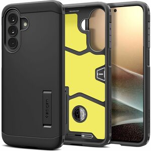 Spigen Tough Armor Case for Samsung Galaxy A57 5G Smartphone - Black - Impact Resistant, Shock Absorbing, Anti-scratch, Dr