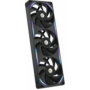 NZXT RF-U36PN-B1 Cooling Fan - PC, Radiator, Heatsink - 2 x Fan(s) - 176.70m³/h Maximum Airflow - 3100 rpm - Magnetic Levi