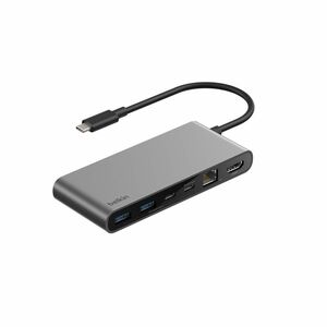 Belkin Connect USB Type C Docking Station for Notebook, Tablet PC, Smartphone, Workstation - Charging Capability - Memory 