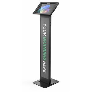 Compulocks Surface Pro Copilot+ PC 12" , Apex Enclosure Brandable Floor Stand - Black - Surface Pro Copilot+ PC 12" , Apex