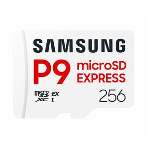 Samsung P9 Express MB-MK256T 256 GB Class 10/UHS-I (U3) V30 microSDXC - 800 MB/s Read