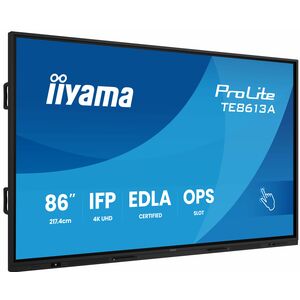 iiyama ProLite TE8613A-B2AG 2174,24 mm 4K UHD LCD Collaboration Display - Rockchip Cortex A72 + A53 - 8 GB - Touchscreen -