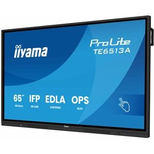 iiyama ProLite TE6513A-B2AG 1638,30 mm 4K UHD LCD Collaboration Display - Rockchip Cortex A72 + A53 - 8 GB - Touchscreen -