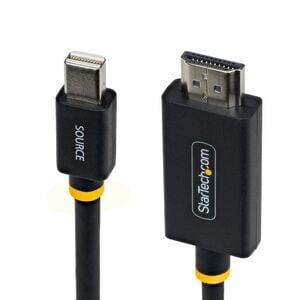 StarTech.com 1 m HDMI/Mini DisplayPort A/V Cable - 1 - Cable for Monitor, Desktop PC, External GPU, Display, Computer, Dig