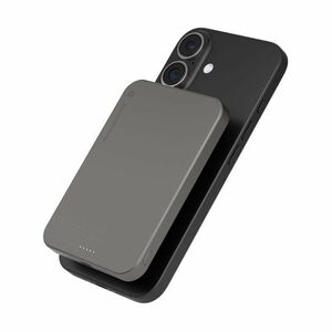 dbramante1928 ApS re-charge Power Bank - Grey - For Qi-enabled Device - 5000 mAh - Qi Certified Wireless Charging - Grey