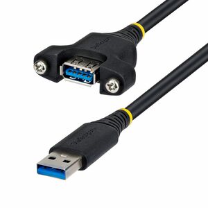 StarTech.com 2 m USB-A Data Transfer Cable - 1 - Black