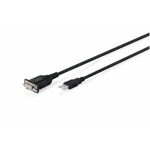 Digitus 1,80 m Seriell/USB Datentransferkabel - 1 Stück - Cable for Computer, Desktop-PC, Notebook - 128 kbit/s - Golden B