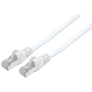 Network Patch Cable, Cat6, 5m, White, Copper, S/FTP, LSOH / LSZH, PVC, RJ45, Gold Plated Contacts, Snagless, Booted, Lifet