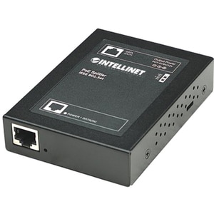 Power over Ethernet (PoE+) Splitter, IEEE802.3at, 5, 7.5, 9 or 12 V DC output voltage - 12 V DC, 4 A Output - 1 x 10/100Ba