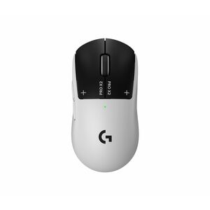 Logitech G PRO X2 SUPERSTRIKE 游戏鼠标 - 无线电频率 - USB 2.0 Type A - 5 按钮 - PC, Mac - 无线 - 2.40 GHz - 可充电 - 44000 dpi - 右旋转