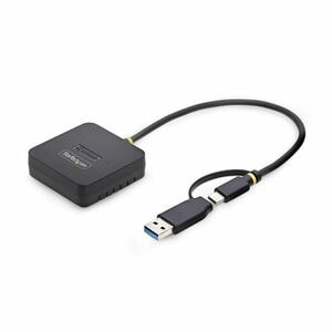 StarTech.com Adattatore Dock USB-C / USB-A a M.2 NVMe 10Gbps, Lettore Esterno per SSD M.2 NVMe con Installazione Senza Att