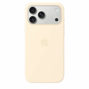 Coque Apple - pour iPhone 17 Pro Max Smartphone - Vanille - Lisse, Toucher très agréable - Résistant aux rayures, Résistan