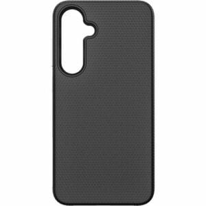 Coque Just in Case Durci - pour Samsung Galaxy S25 Smartphone - Texture - Noir - Antidérapante, Résistant aux rayures, Rés