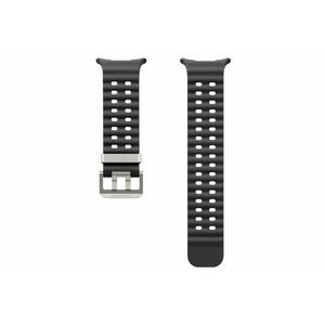 Samsung ET-SNL70 Adjustable Smartwatch Band - Buckle Attachment - 34 mm Height Length - Dark Grey - Hydrogenated Nitrile B
