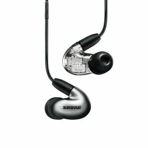 Shure SE846 Gen 2 有线 挂耳式 双声道 立体声 耳机 - 石墨色 - 入耳式 - 9 欧姆 - 15 Hz 到 20 kHz - 1.63 m 线缆 - 镀金 连接器 - 迷你手机（3.5毫米）, MMCX
