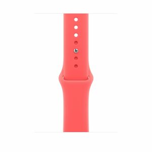 Apple Adjustable Smartwatch Band - Small (S)/Medium (M) - Pin-and-tuck Attachment - Bright Guava - Fluoroelastomer