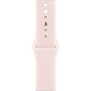 Apple Adjustable Smartwatch Band - Medium (M)/Large (L) - Pin-and-tuck Attachment - Soft Pink - Fluoroelastomer