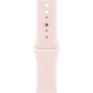 Apple Adjustable Smartwatch Band - Medium (M)/Large (L) - Pin-and-tuck Attachment - Soft Pink - Fluoroelastomer