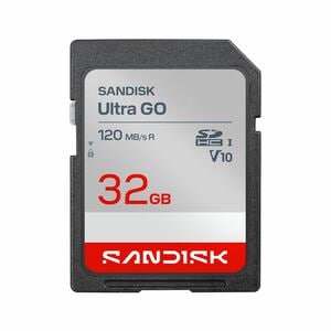 SanDisk 32 GB Class 10/UHS-I (U1) SDHC - 120 MB/s Read