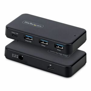 StarTech.com USB Hub - USB 3.2 (Gen 1) Type C - 640 MB/s - Flash Drive - Desktop - Black - UASP Support - 5 Total USB Port(s)