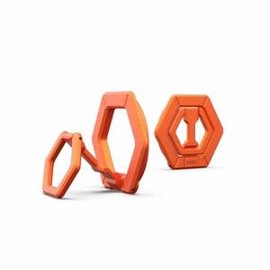 UAG AirTag, Wallet, Smartphone Phone Ring - Landscape, Vertical - Metal - Burnt Orange - Magnetic, Built-in Magnet, Kickst