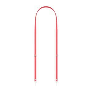 Apple Adjustable Crossbody Strap - Bright Guava - PET, Woven
