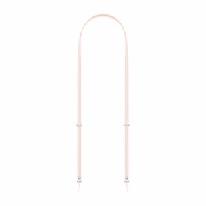 Apple Adjustable Crossbody Strap - Soft Pink - PET, Woven