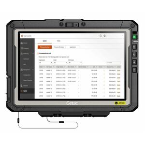 Getac ZX10-EX Rugged Tablet - 25.7 cm (10.1") WUXGA - Qualcomm QCS6490 Octa-core - 8 GB - 128 GB Storage - Kryo 670 Gold p