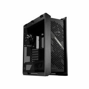 ROG Strix Helios II EATX mid-tower gaming case with dual tempered glass side panels, GPU support for up to 450mm in length