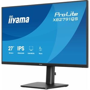 iiyama ProLite XB2791QS-B1 27" Class WQHD LED Monitor - 16:9 - Matte Black - 68.6 cm (27") Viewable - In-plane Switching (