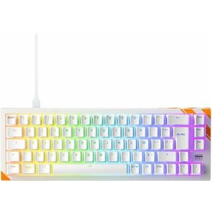 CHERRY Teclado Gaming - Compacto - Francês - Branco - Magnético Interruptor de chave
